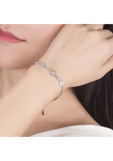 Mavi Moda Kar Bileklik Noel Hediyesi Mavi