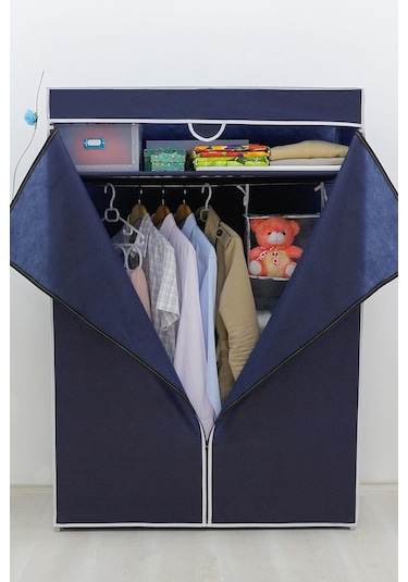 Mavipaket Prado Basic Çelik Profilli Portatif Bez Dolap