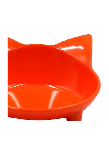 Homyl Sevimli Hayvan Kedi Kulakları Şekilli Mama Su Kasesi