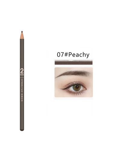 1 Adet Kaş Kalemi Dövme Su Geçirmez Göz Kaş Kalemi Tonu Makyaj Kozmetik 6 Renk 07 0