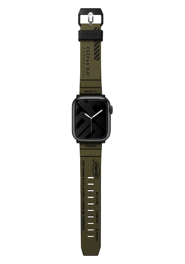 Watch 7 45mm Kordon Skinarma Shokku Silikon Strap Kayış Olive