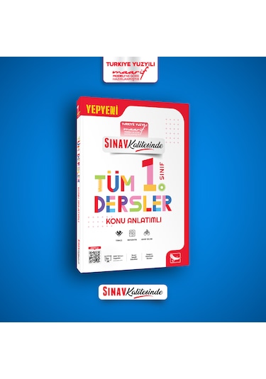 Sınav Yayınları 1. Sınıf Tüm Dersler Konu Anlatımlı