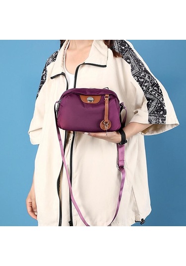 Koyu Mavi Yogodlns Naylon Omuz Kadın Çantası Su Geçirmez Büyük Kapasiteli Crossbody Çanta Rahat Askılı Çanta Alışveriş Çanta Koyu Mavi