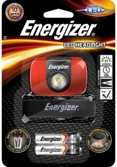 Energizer Led Headlight / Led'li Kafa Feneri/2 Adet Aaa Pil Dahil Siyah