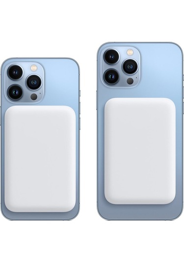 iphone Uyumlu Magsafe Kablosuz 15w Şarj Wireless Şarj Cihazı Powerbank Magesafe