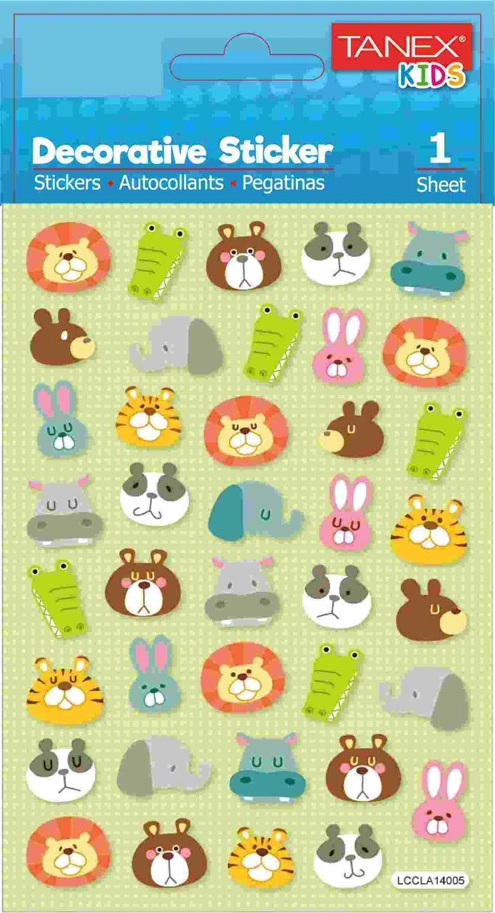 Tanex Sevimli Aslan Serisi Etiketi Tnx-25155