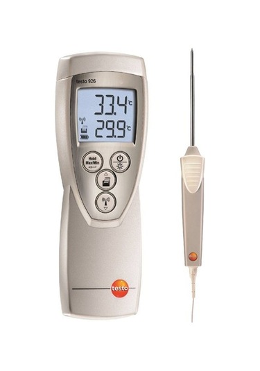 Testo 926 T Tipi Daldırma Problu Termometre Seti