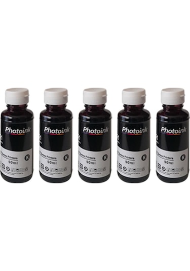 HP Photosmart 1215 5 Adet Siyah Photoink Mürekkep