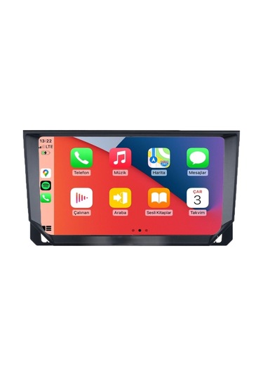 Lovion Mjs7777 Seat İbiza 2018 2020 4+32gb Android Carplay Multimedya Teyp 9"