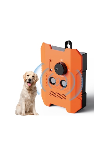 Geeroyoo 50 Fit Mesafe, 3 Ayarlı, Şarj Edilebilir Ultrasonik Köpek Eğitim Cihazı - İç/dış Kullanım İçin Portatif Ve Su Geçirmez