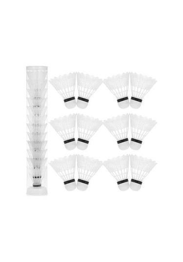 Flybuy Ve Topu Nylon Mekan Kullanımı İçin İç Dış Dayanıklı Badminton Adet 12 - Wn