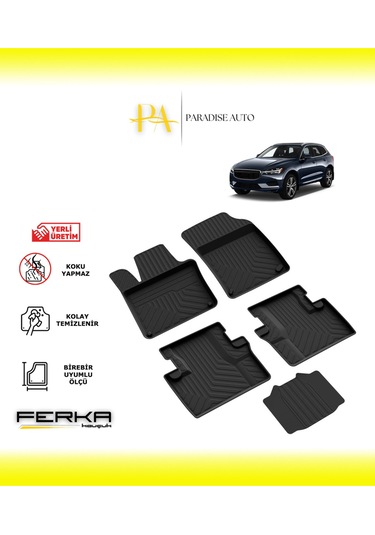 Volvo Xc60 2 2017 Ve Üstü 4d Havuzlu Paspas