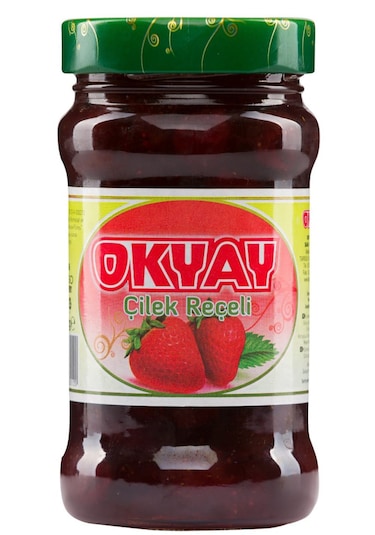 Okyay Kavanoz Çilek Reçeli 400 G