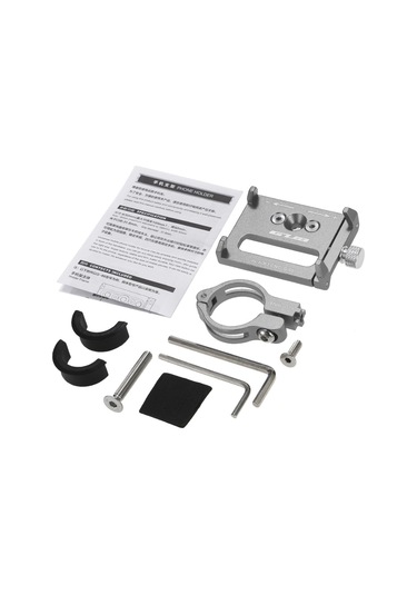 Gub-mountian Bisiklet Telefon Montajı Evrensel Ayarlanabilir,y4896s Gümüş