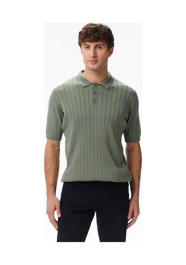 Nautica Erkek Mavi Classic Fit Kazak Düz S57307t Mavi