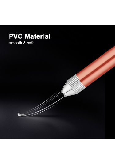 Wezone Kulak Bakımı Seti: 9 Adet Araç + Işıklı Kulak Kaşığı - Paslanmaz Çelik - Gümüş Ve Gül Altını Pil Yok