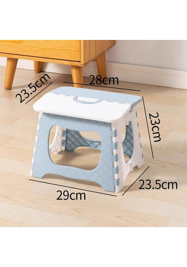 Crosswing Ev Katlanır Tabure-mavi Mavi