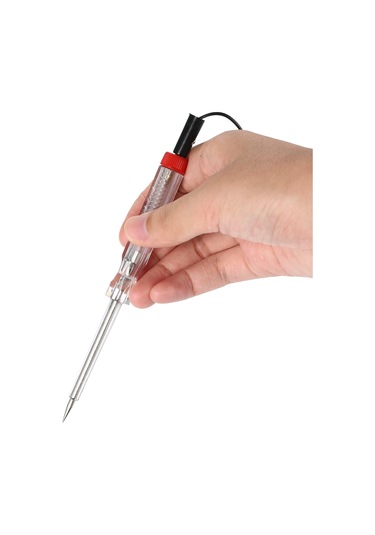 Lemestar Kırmızı Abs Akıllı Araç Elektrik Test Lambası - 14cm, 20g, 25308 Modeli