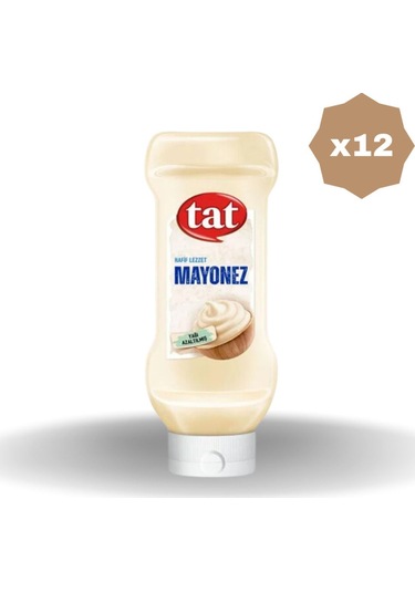 Mayonez Hafif Lezzet 345 Gr - 12 Adet