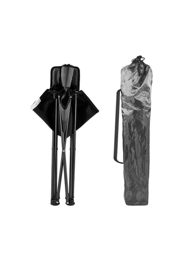 Xindoker Küçük Boy Siyah Dışarıda Kullanıma Uygun Katlanabilir Balıkçılık Sandalyesi - Yüksek Dayanıklı, Taşınabilir, Kaymazsız Piknik, Kamp, Barbekü Sandalyesi Çok Renkli