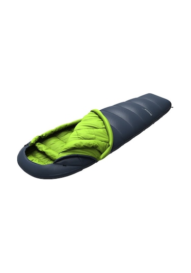 Hannah Bivak 240 Uyku Tulumu - Sağ Midnight Navy/lime Green 001
