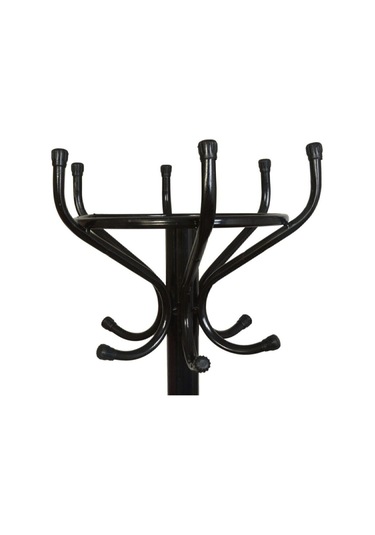 Lüks Siyah Kalın Metal Den Portmanto Askılık Üreticiden 100 Kg Kapasiteli Siyah