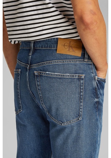 Calvin Klein Erkek Jean Pantolon Lacivert