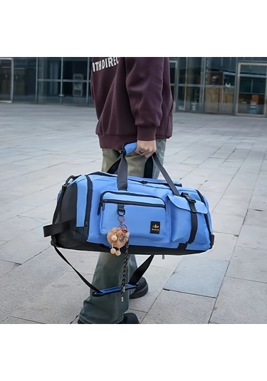 Sandwich Unisex Vintage Oxford Spor Sırt Çantası Tavuskuşu Yeşili Kolye Uçluksuz Tavuskuşu Yeşil