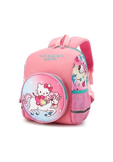 Piggy Anaokulu Çocuk Omuz Sırt Çantası-pembe Pembe