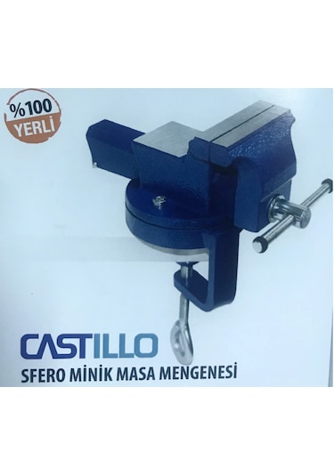 Kanca Castıllo Sfero Minik Masa Mengene 50 MM