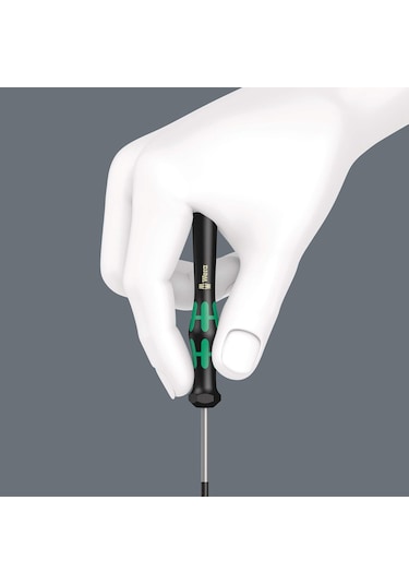 Wera 05118145001 2072 Kraftform Micro Tornavida, Microstix Vidala