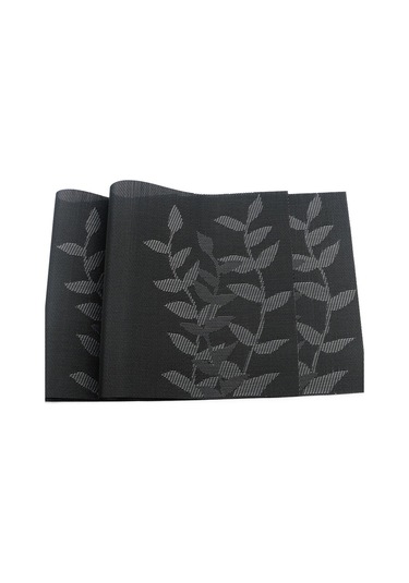 Kahverengi 6 Adet Pvc Masa Paspasları Kaymaz Su Geçirmez Placemats Yaprak Çiçek Ağacı Masa Dekoratif Paspaslar Mutfak Aksesuarları Kahverengi