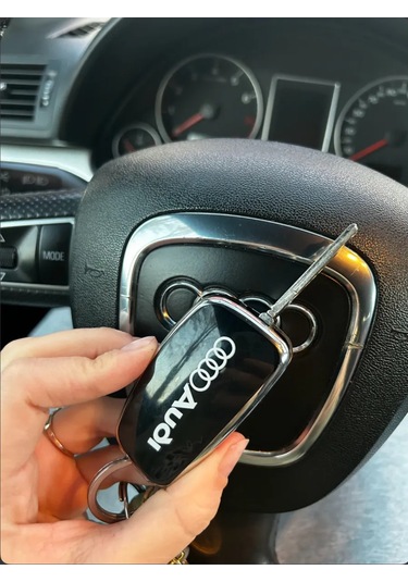 T-carbon Audi İçin Katlanmış Anahtar Silikon Kılıfı 241774082