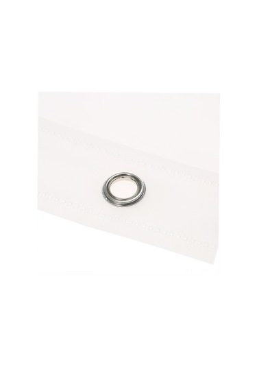 Kangvka 180x180cm Beyaz Peva Duş Perdesi - Su Geçirmez, Moğoya Dayanıklı Banyo Ekranı + 12 Adet C Tipi Askı Diğer