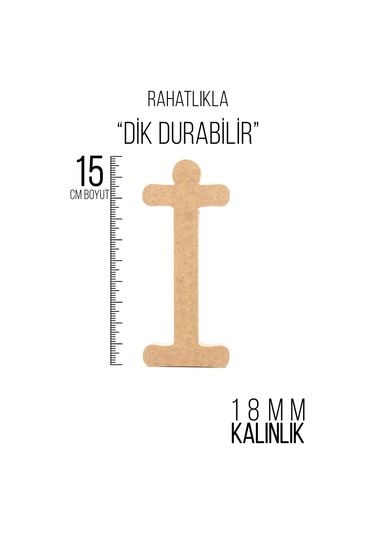 Na Neşeli Ahşap 15 Cm Ahşap Harf, Rahatlıkla Dik Durabilir, Söz, Nişan, Kutlama, Dekor, Süs Model 15cmimm18