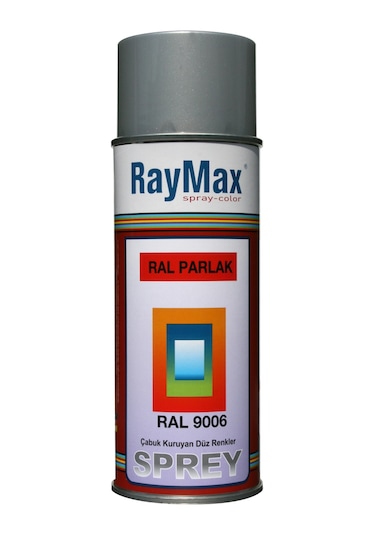 Raymax Sprey Boya Ral 9006 Gümüş Gri 400Ml