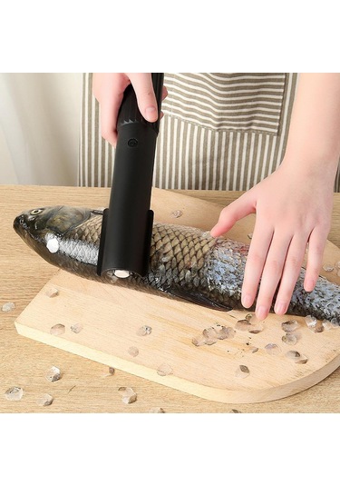 Homyl Balık Pullarını Temizleyici Restoranlar Kolayca Temizler Siyah