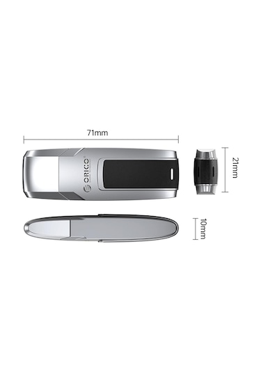 Orıco Type-c Usb3.2 Gen1 Usb-c 128gb Flash Bellek Alüminyum Kasa