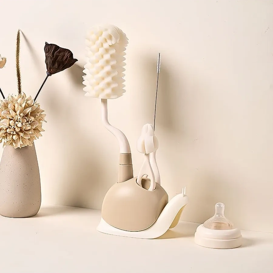 Clevertree Bebek Biberonları İçin 4 Ü 1 Arada Temizlik Süngerleri 270547049