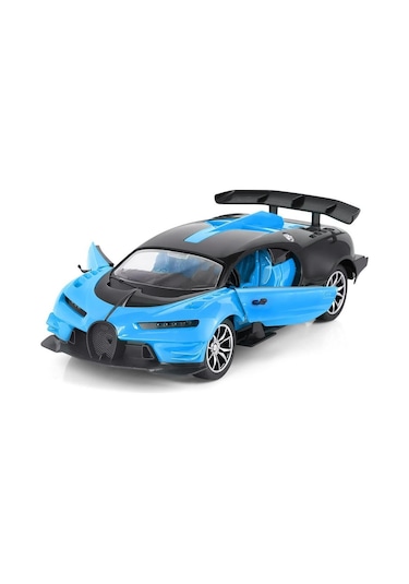 Galtoys 1:12 F/f Şarjlı Kapısı Açılan Mavi Bug. Coupe H338-18-b