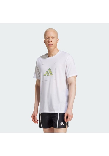 Whıte Adidas Erkek Günlük T-shirt M Box Logo G T Jd8232 Beyaz