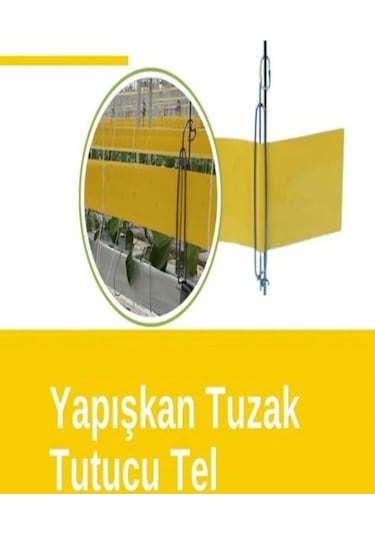 Yapışkan Tuzak Tutucu Tel 10 Adet