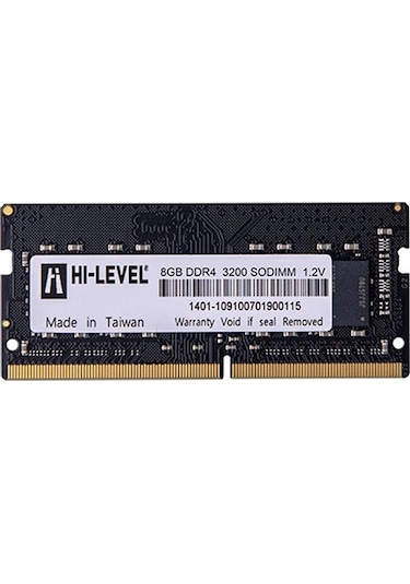 Hi-Level HLV-SOPC25600D4/8G 8 GB DDR4 3200 MHz Notebook Ram