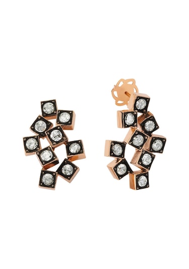 Lilarote 0.55 Ct Elmas Küpe