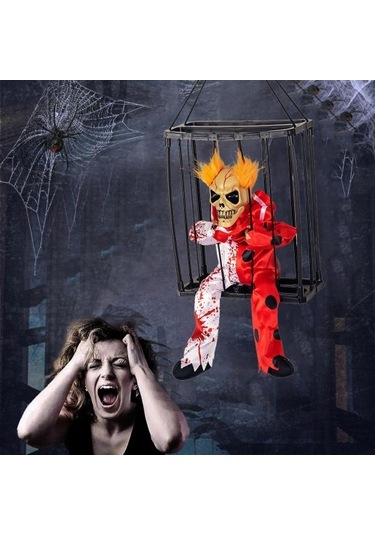 Büro Ev Hediyesi İçin Mahkum Joker İskelet Biblo