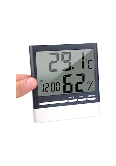 Homyl Termometre Higrometre Kapalı Nem Ölçer Küçük Çok