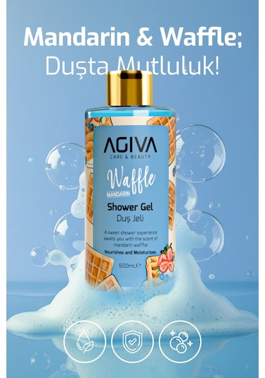 Mandarin&waffle Özlü Besleyici Ve Nemlendirici Duş Jeli Değişken