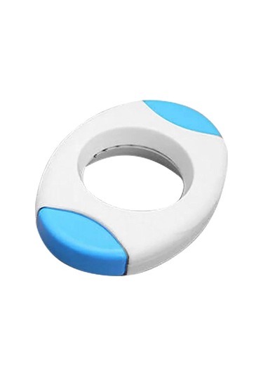 Yeni Haşlanmış Yumurta Açacağı Yumurta Üstü Soyucu Tencere Seti Kabuk Çıkarıcı Haşlanmış Yumurtalar İçin Açacak Kesici Dilimleyici Mutfak Aleti Mavi