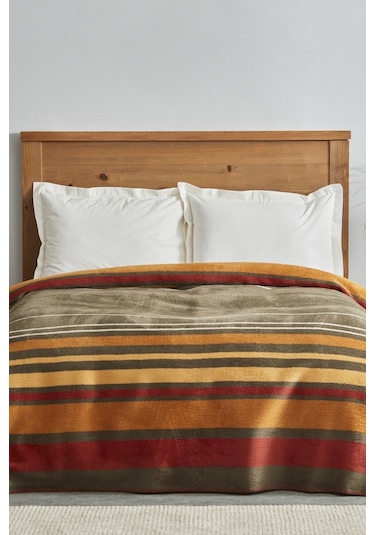 Karaca Home Nina Çift Kişilik Pamuk Battaniye Haki 200.22.04.0220