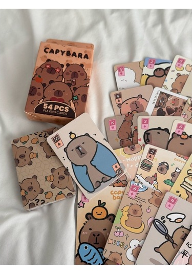 Dükkan Design Capybara İskambil/oyun Kartları